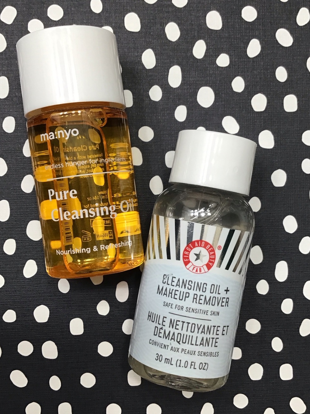 Cleansing Oil Duo - ma:nyo + First Aid Beauty
